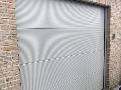 portes de garage sectionnelles, U-line microline, moteur, RAL 7038, clavier à code